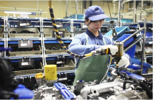 スバル女性期間工